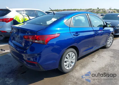 2021 Hyundai Accent Se z USA, uszkodzony, nr VIN 3KPC24A69ME137033